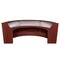 Regency 71 in D X 45.5 in H, 143.5 in W X Wood, Plexi, Mahogany 77313MH - alternate 5